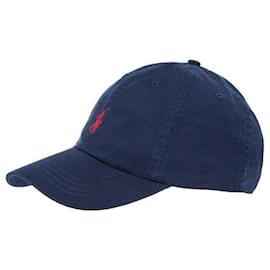 Ralph Lauren Cappello Chino con Ricamo del Logo Pony