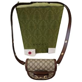 Runde Mini-Tasche Horsebit Jahre - Gucci