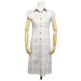 Burberry Vestido de cuadros para mujer