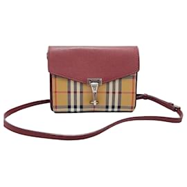 Burberry Borsa a tracolla mini a quadri vintage McKen