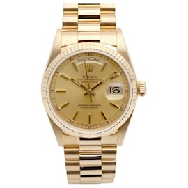 Relógio de ouro masculino Day-Date em ouro - Rolex