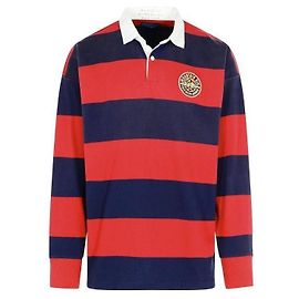 Ralph Lauren Vintage Fit Stripe Jersey Rugby Polo