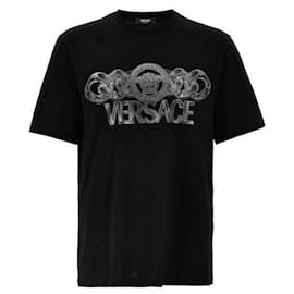 Medusa On Chain T-Shirt - Versace