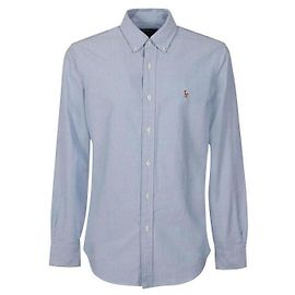 Ralph Lauren Camisa Oxford bordada con logo Pony de color