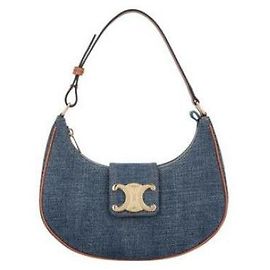 Céline Borsa a spalla media in denim