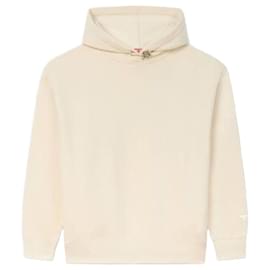 Oversized Hoodie mit Blumenanstecker - Kenzo