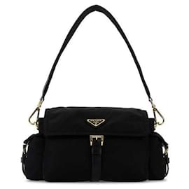Explore Bolsa de Ombro Medium em Re-Nylon - Prada