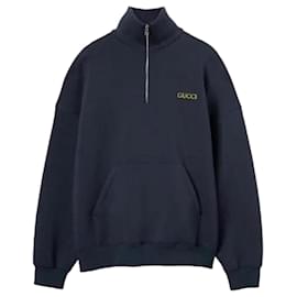 Sweatshirt mit halbem Reißverschluss - Gucci