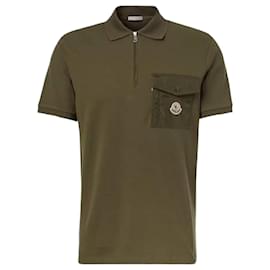 Piqué Polo-Shirt aus Baumwolle - Moncler