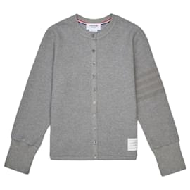 Streifen-Cotton-Cardigan - Thom Browne