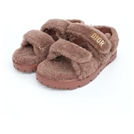 Sandali Act in pelliccia finta Christian Dior