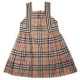 Burberry Vestido Jumper a Cuadros para Niños