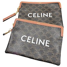 Pochette Piccola con Cinturino Tan - Céline