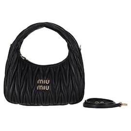 Miu Miu Borsa Hobo in pelle Napa