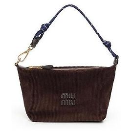 Miu Miu Pochette in velluto a coste