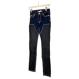 Pantaloni in denim slim fit in pelle - Givenchy