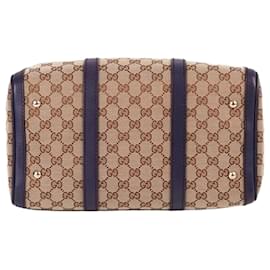Gucci Sac Boston GG Jacquard Violet