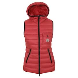 Chaleco de plumas brillante Glyco para mujeres Moncler