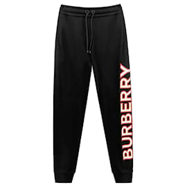 Burberry Pantaloni da allenamento donna con logo laterale