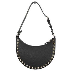 Valentino Borsa hobo mini Lockstud in pelle granulata