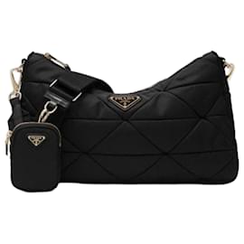 Borsa grande imbottita in Re-Nylon - Prada