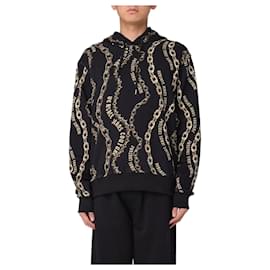 Kapuzenpullover mit durchgehendem Kettenmuster - Versace