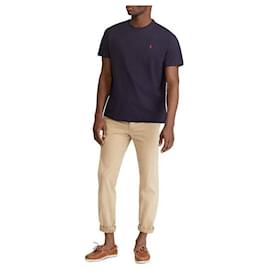 Jersey T-Shirt mit besticktem Pony-Logo - Ralph Lauren