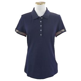 Burberry Damen PK-Shirt GARRONE NAVY