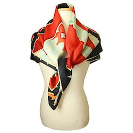 Foulard in seta Alhambra Carre - Bulgari