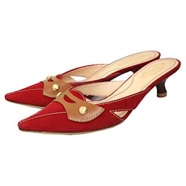 Tod's Rote Mule aus Wildleder