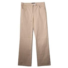 Pantalones de denim beige arena Armani Jeans