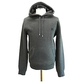 Burberry Sudadera para hombre de algodón en color carbón