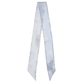Sciarpa Ribbon Skull - Alexander Mcqueen