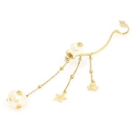 Ear Cuff decorativo in perle con finitura dorata SHINY-D - Dior