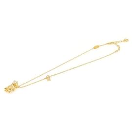 Louis Vuitton Collana Vivienne in Cristallo Dorato