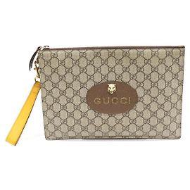 Gucci Pochette con tracolla in tela GG Supreme neo vintage