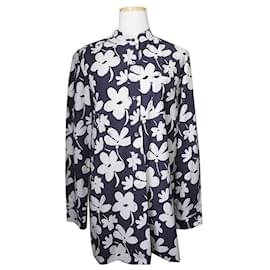 Cotton Floral Long Sleeve Shirt - Marni