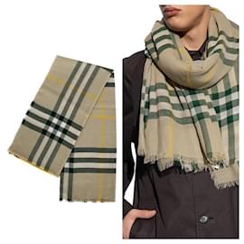 Sciarpa di lana a quadri - Burberry