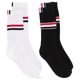 Thom Browne Athletic Stripe Socks
