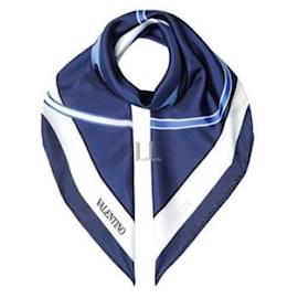 Seidentuch mit Logo - Valentino