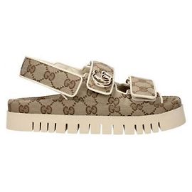 Gucci Sandali in tela doppi