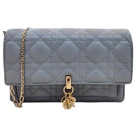 Dior Borsa a tracolla Daily Chain Pouch blu TU