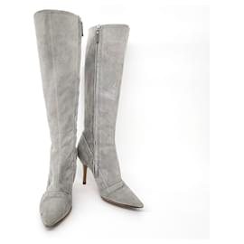 Wildlederstiefel von Louis Vuitton