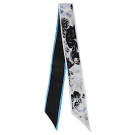 Sciarpa con stampa floreale - Alexander Mcqueen