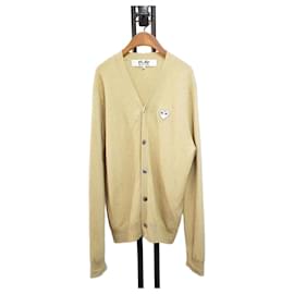Comme Des Garcons Herren-Cardigan mit Herz
