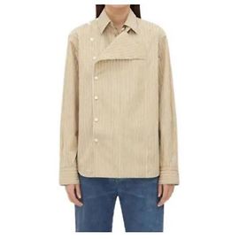 Bottega Veneta Gestreiftes Popeline-Hemd