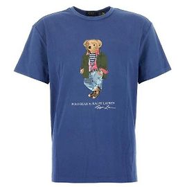 Ralph Lauren T-shirt en jersey de coton à coupe classique avec ours