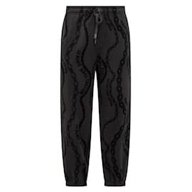 Jogger-Hosen mit Allover-Kettenmuster - Versace