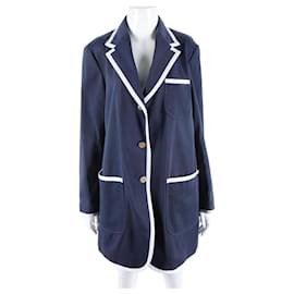 Thom Browne Chaqueta Larga de Manga Larga