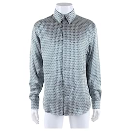 Dior Homme Seidenhemd mit langen Ärmeln